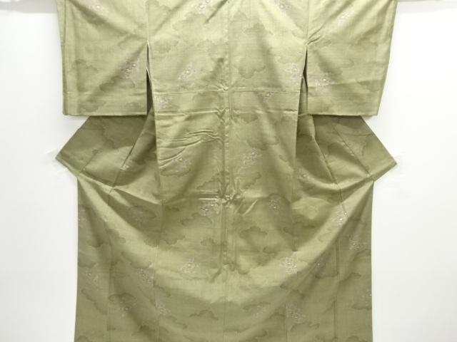 Japanese Kimono / Tsumugi Omeshi Silk
